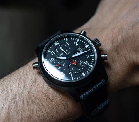 iwc top gun review|iwc top gun chrono.